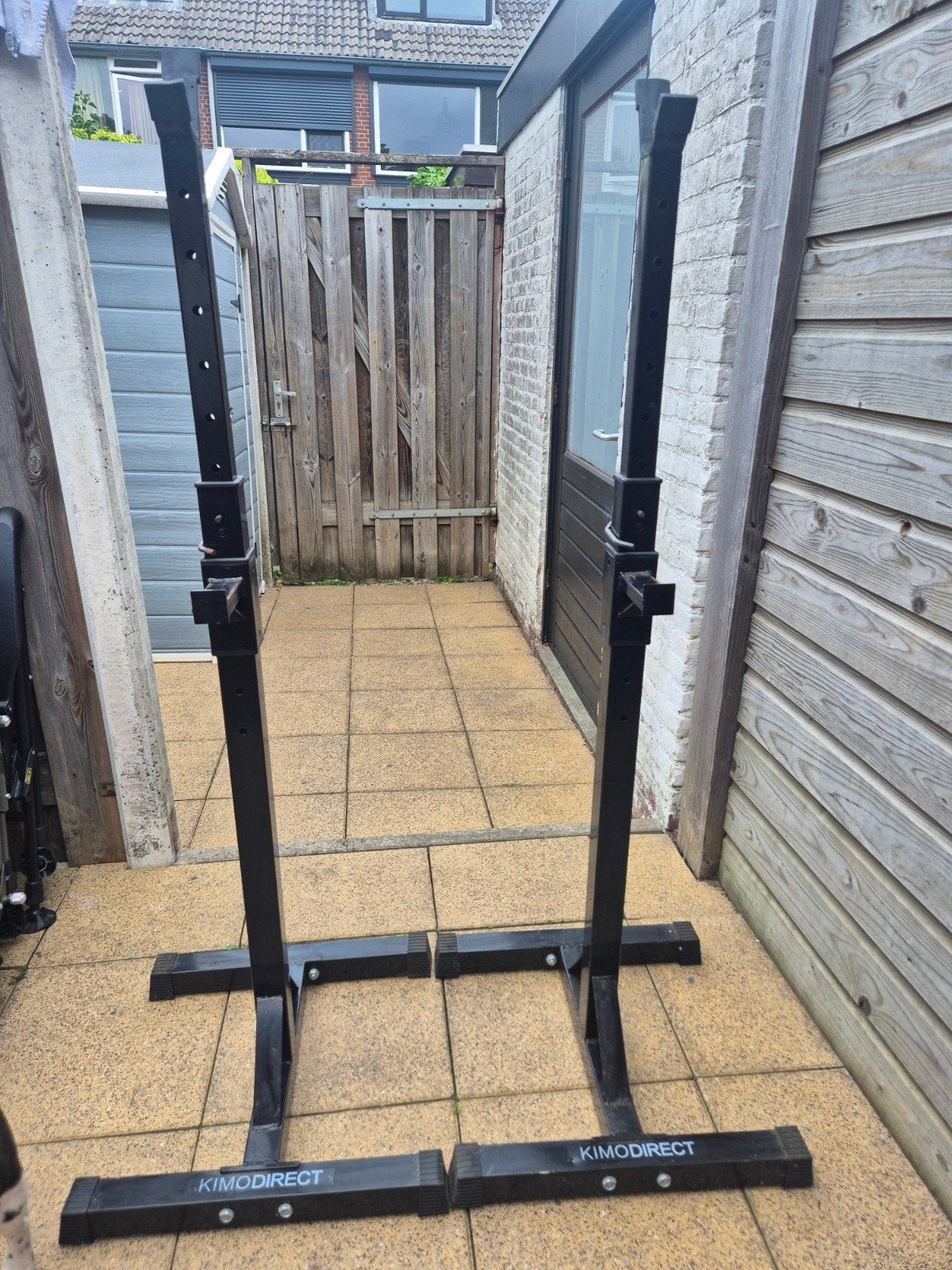 KIMODIRECT Squat Rack / Haltersteunen, Sport en Fitness, Fitnessmaterialen, Ophalen, Gebruikt, Rug, Overige typen