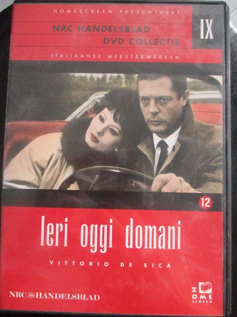Ieri Oggi Domani dvd Marcello Mastroianni Sophia Loren, Vanaf 12 jaar, Ophalen of Verzenden, Zo goed als nieuw, Drama