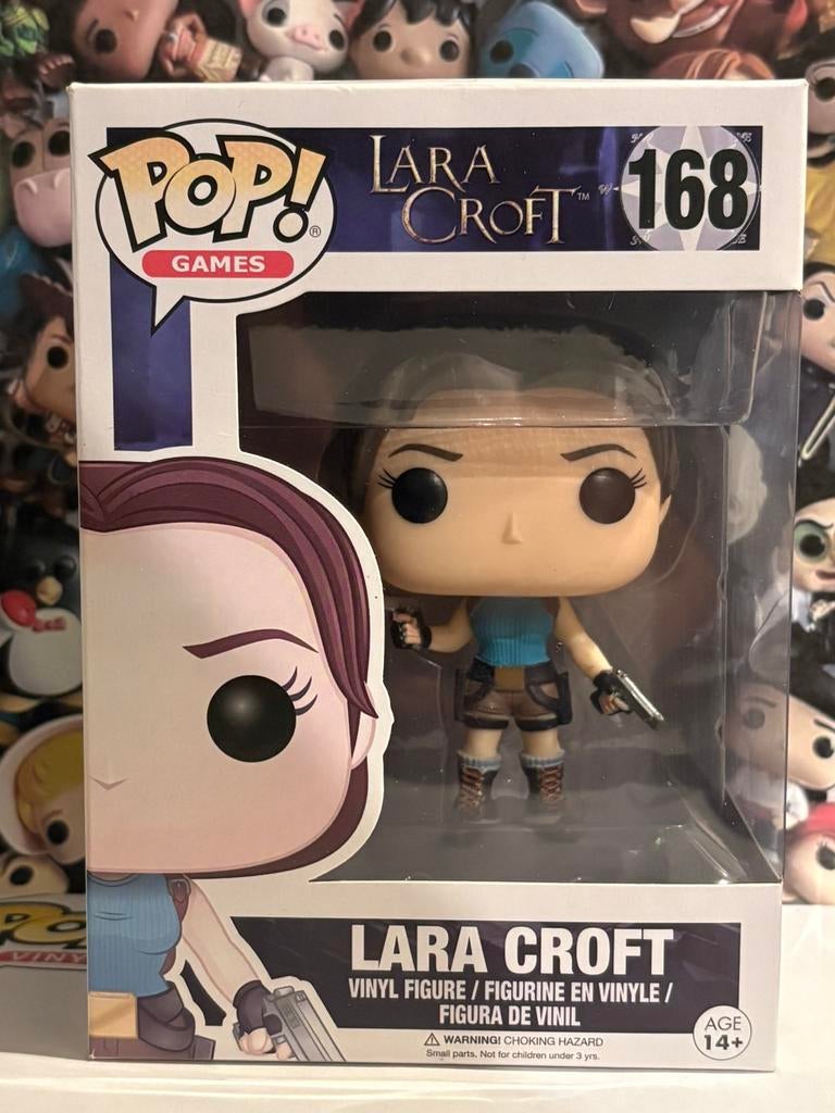 Funko pop Lara croft 168 tomb raider games, Ophalen of Verzenden, Zo goed als nieuw
