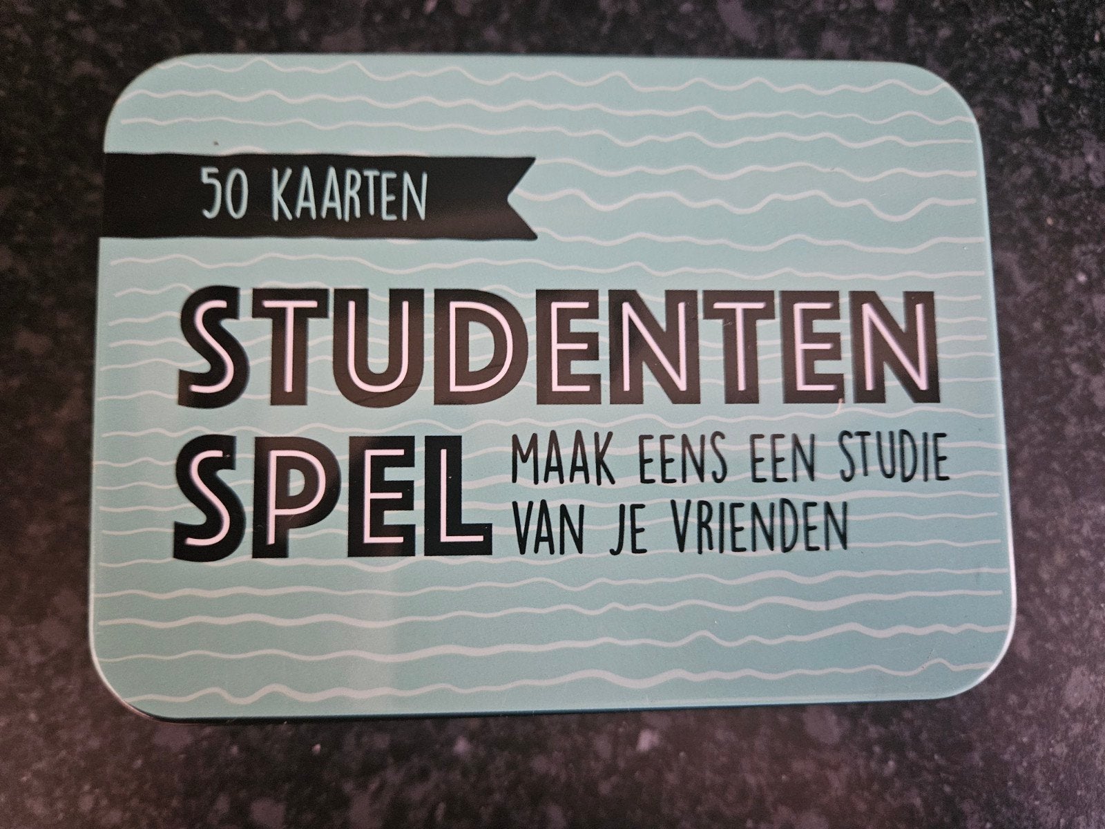 Studentenspel in blik, Ophalen of Verzenden