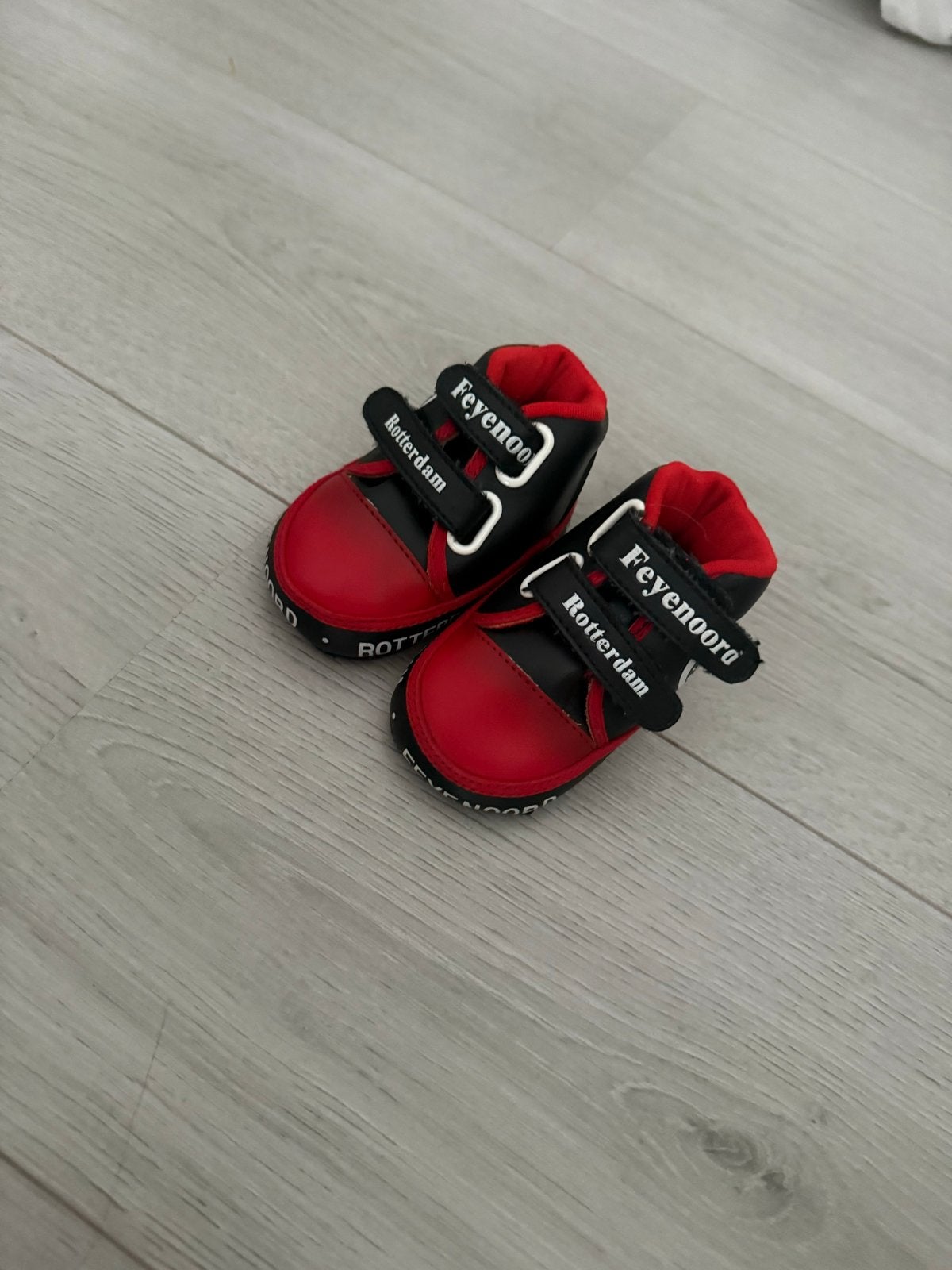 Feyenoord baby schoentjes - Zo goed als nieuw, Ophalen of Verzenden, Zo goed als nieuw, Jongetje of Meisje, Schoentjes