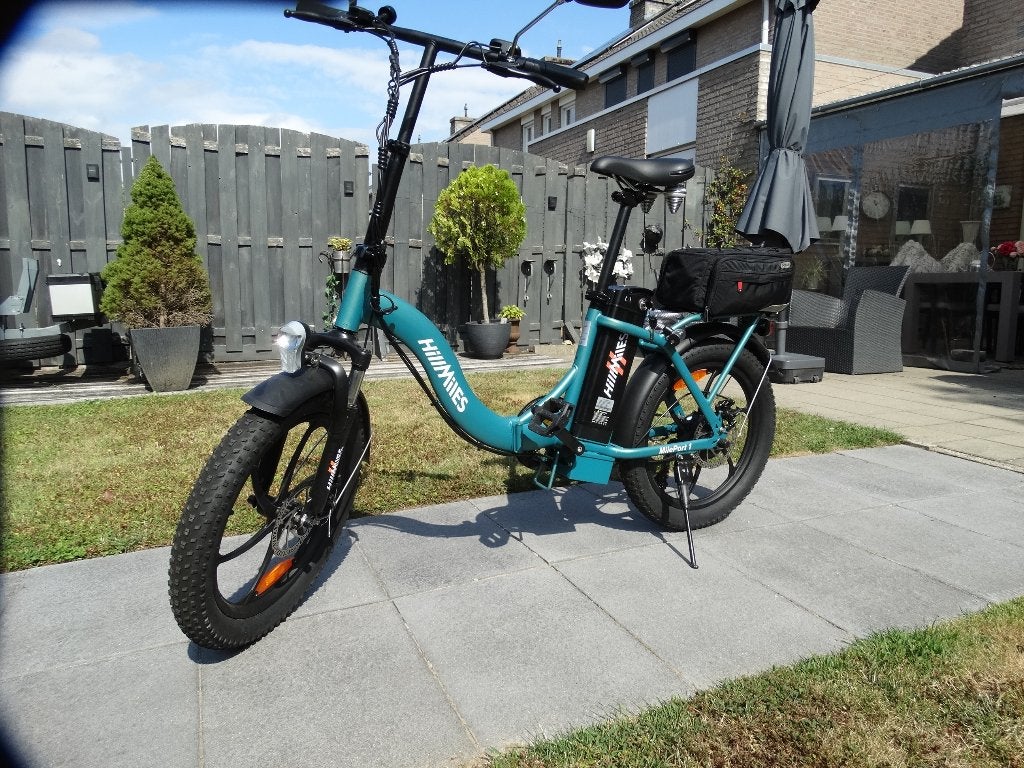 Hillmiles Mileport 1 e-bike vouwfiets z.g.a.n., Fietsen en Brommers, Elektrische fietsen, Ophalen, Zo goed als nieuw, 50 km per accu of meer