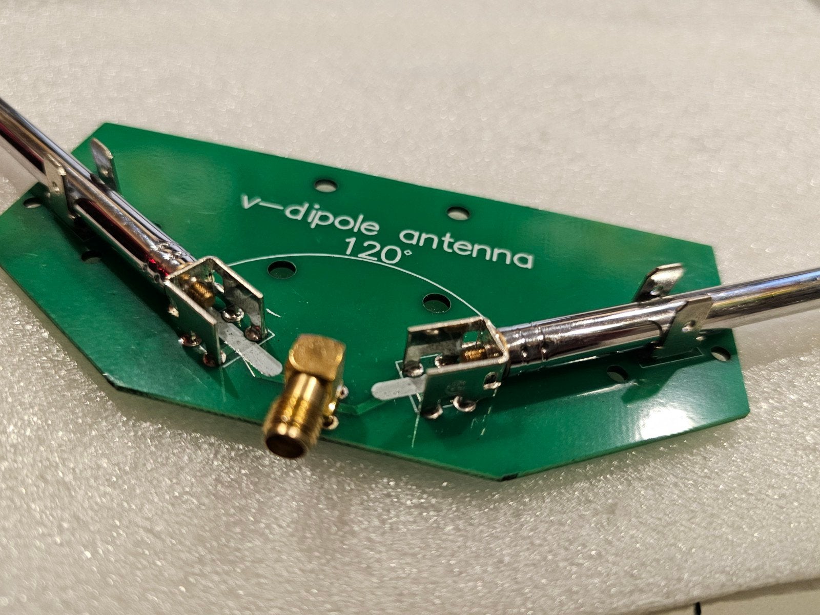V dipool 70-480MHz swr 1:1 100w  max FM zender, Ophalen of Verzenden, Vulpen, Overige merken