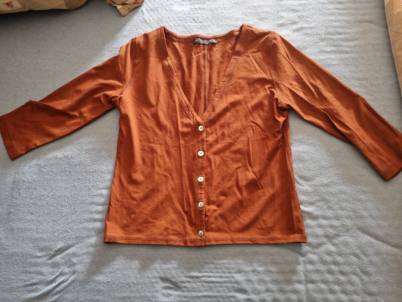 Juffrouw Jansen Amsterdam bruin vestje maat L, Maat 38/40 (M), Bruin, Ophalen of Verzenden, Zo goed als nieuw