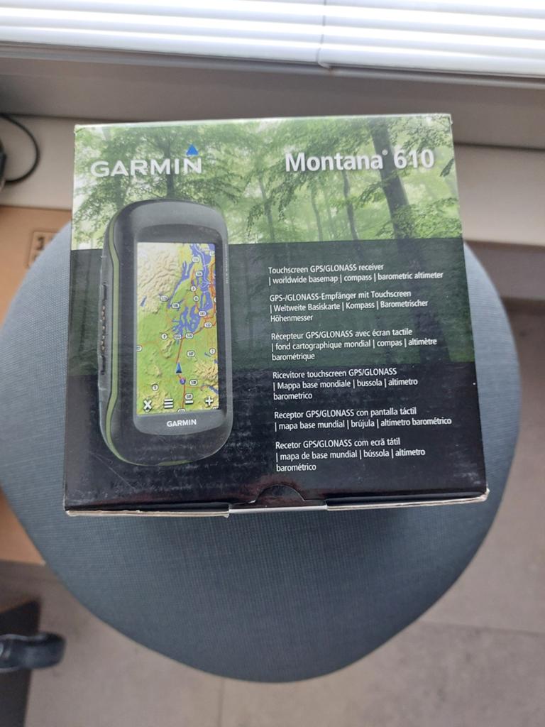 Garmin Montana 610 Glonass GPS 4inch touch screen navigatie, Ophalen, Navigatie of Gps