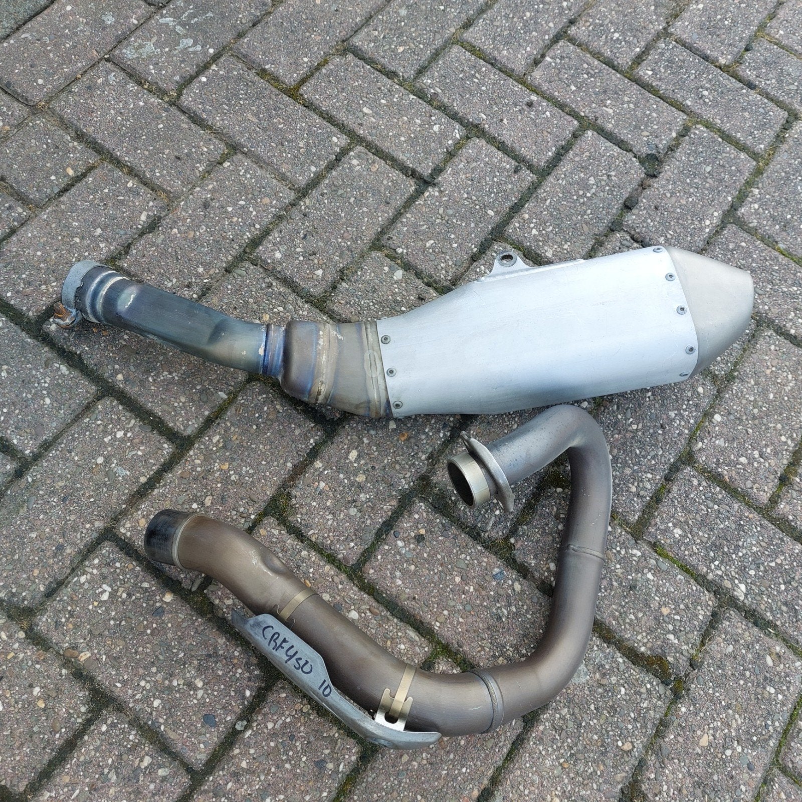 Uitlaat Honda CRF450 (2009-2010), Ophalen of Verzenden, Cmx, Cmx, Cmx