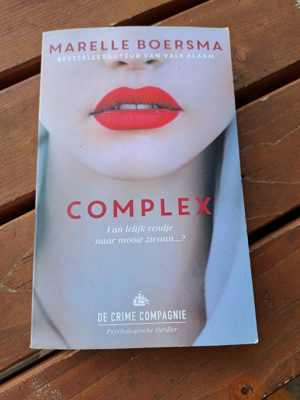 Complex - Marelle Boersma (Psychologische thriller), Ophalen of Verzenden, Zo goed als nieuw, Marelle Boersma, Nederland