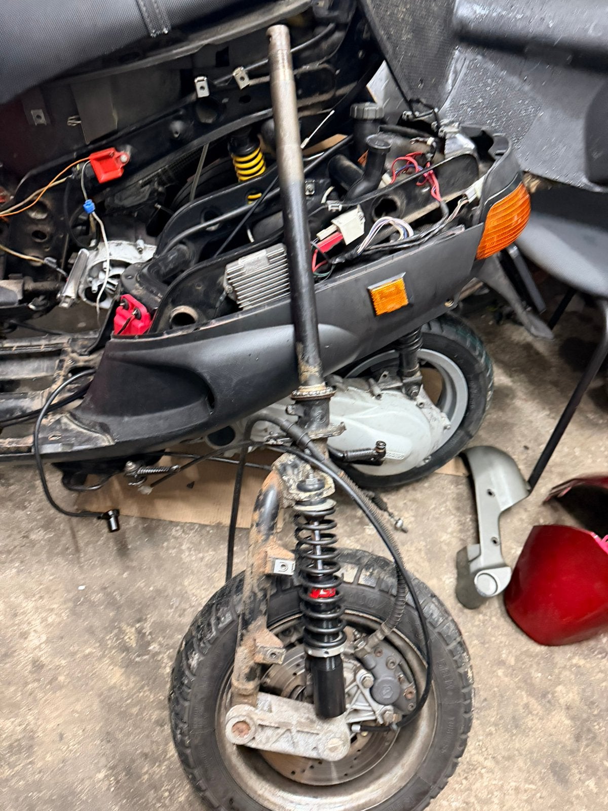 Piaggio skr voorvork zonder veer, Ophalen, Zo goed als nieuw, Overige typen