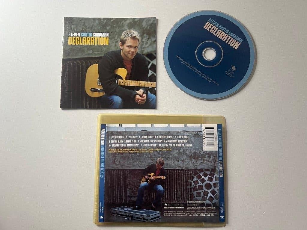 Declaration Steven Curtis Chapman CD 2001, Gospel, Gebruikt, Ophalen of Verzenden, Album