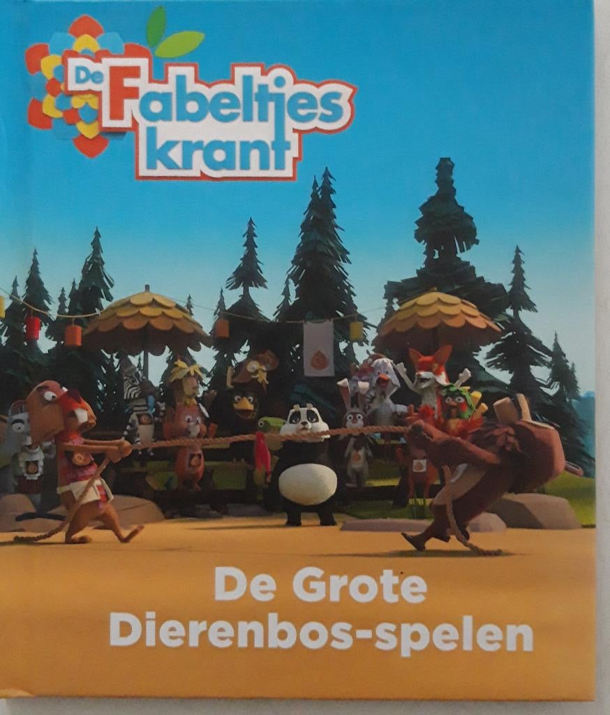 De fabeltjeskrant De grote Dierenbos spelen LUISTERBOEK, Ophalen of Verzenden