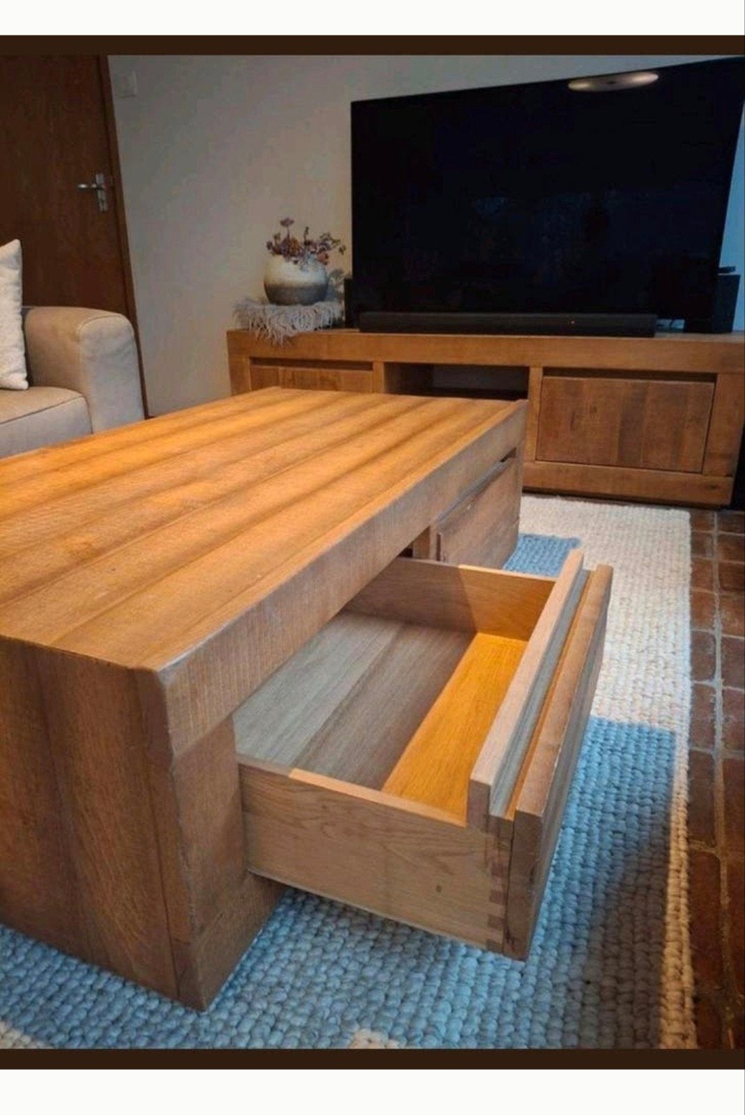 Salontafel televisie meubel en eettafel, Ophalen