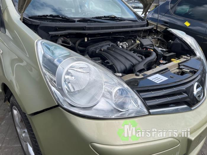 Koplamp rechts van een Nissan Note, Auto-onderdelen, Verlichting, Gebruikt, -, -, Ophalen of Verzenden