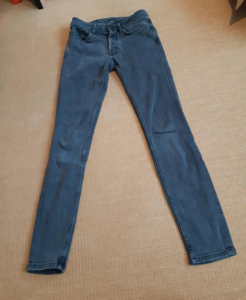 DISTRIKT spijkerbroek W29 L34, Kleding | Heren, Zwart, W32 (confectie 46) of kleiner, Ophalen of Verzenden, Zo goed als nieuw
