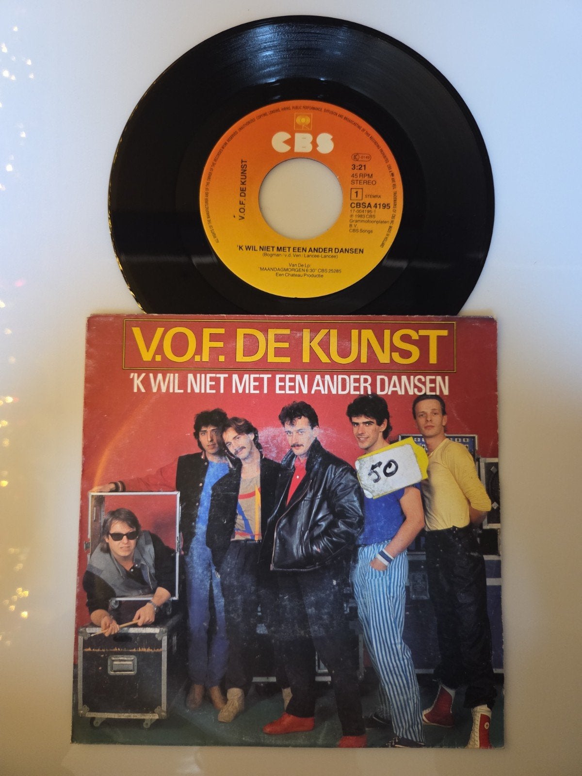 V.O.F de Kunst - 'K wil niet met een ander dansen, Ophalen of Verzenden, Gebruikt, 7 inch, Nederlandstalig