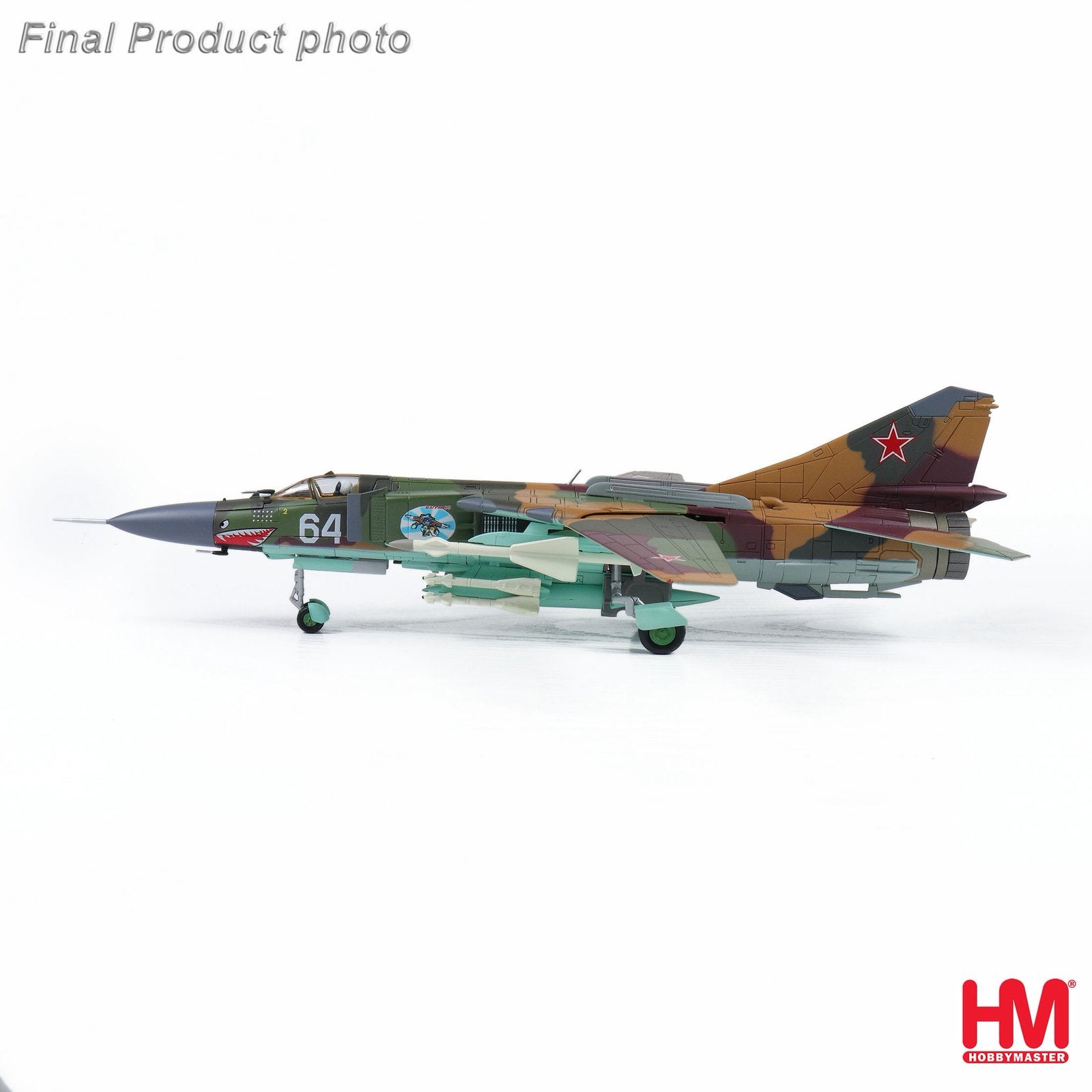 HA5318 MIG-23MLD Flogger-K White 64, Soviet AF 10% korting, Ophalen, Schaalmodel, Nieuw, Pilot Station