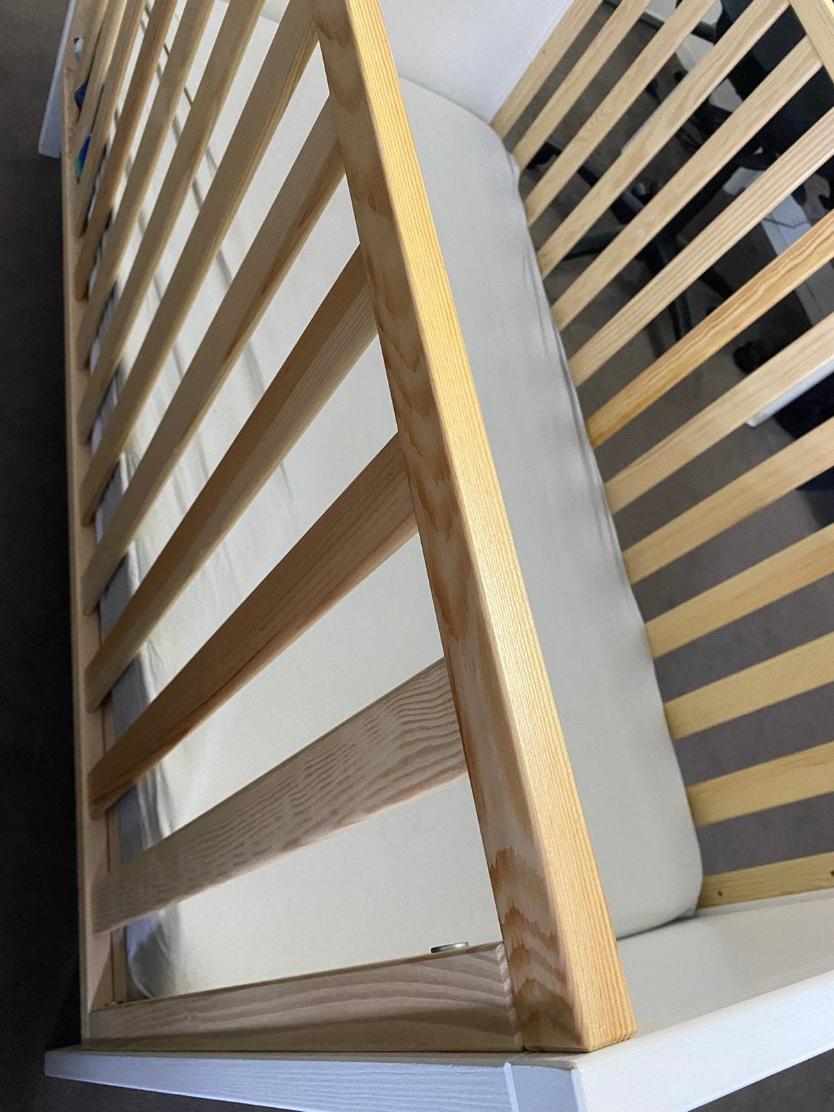Kinderbed met alle toe behoren, Ophalen, Nieuw, 70 tot 85 cm, 140 tot 160 cm