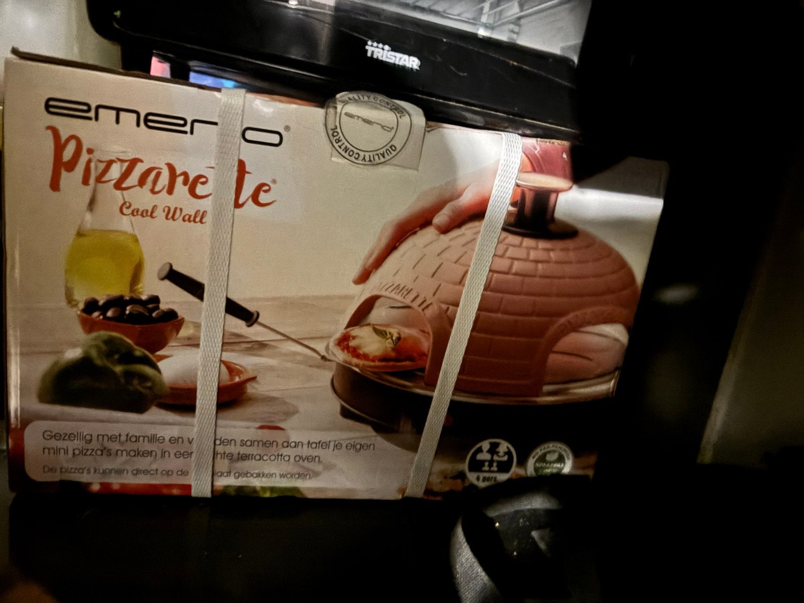 Nieuwe pizzarette 4 persoons, Ophalen, Zo goed als nieuw, 4 t/m 7 personen