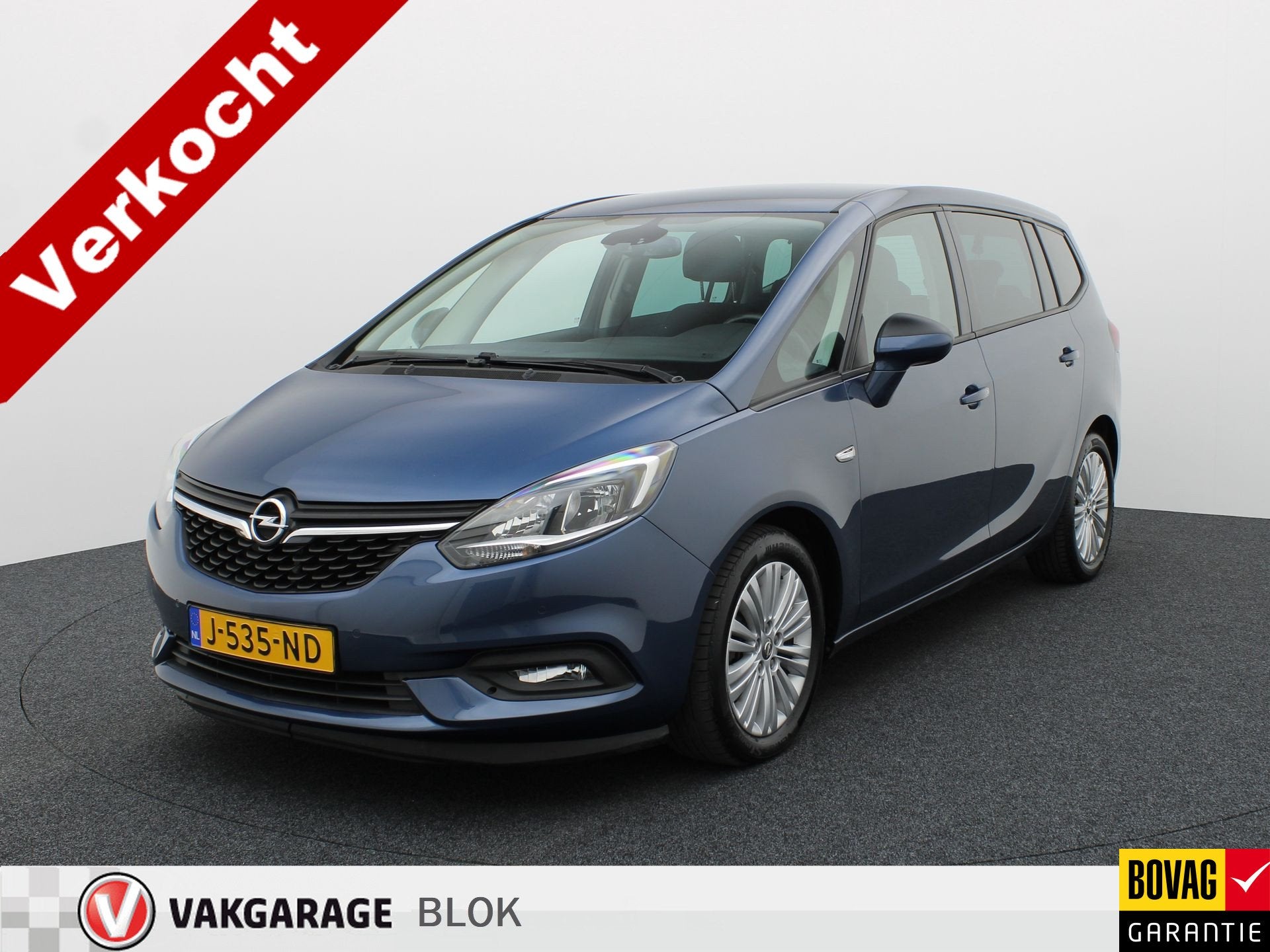 Opel Zafira 1.4 Turbo Online Edition 7p | Navi | Cruise | Ca, Auto's, 12 maanden, Stof, Gebruikt, Euro 6