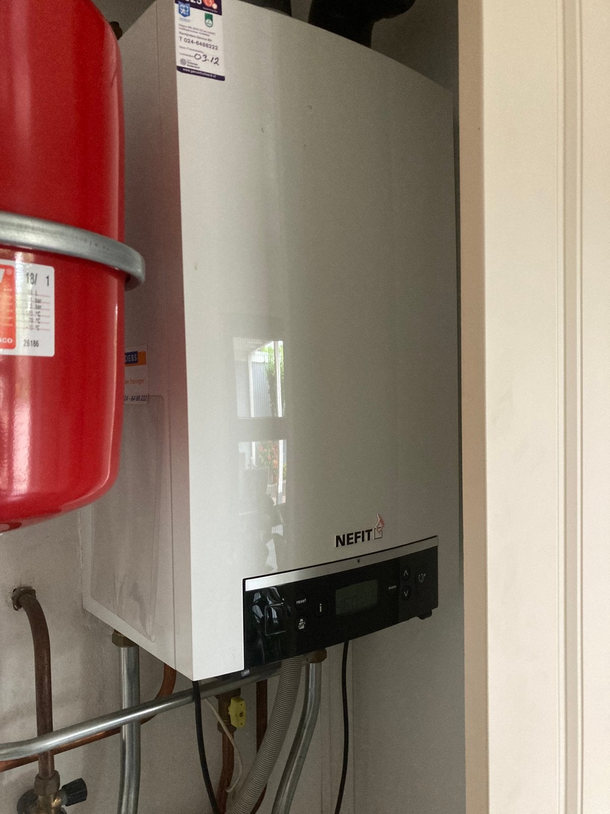 Verwarmingsketel Nefit Proline CW5, 30 tot 80 cm, Gebruikt, Hoog rendement (Hr), Cv-ketel of Combi-ketel