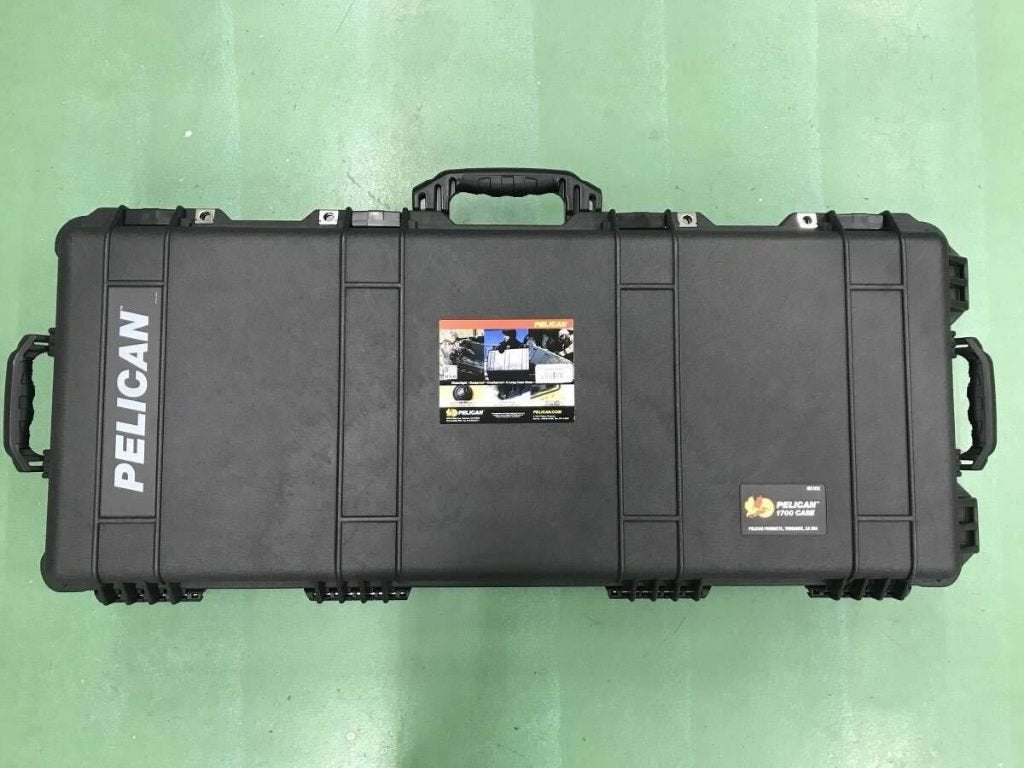 Pelican 1700 Protector koffer zwart met schuim, Ophalen of Verzenden, Nieuw, Overige instrumenten, Flightcase