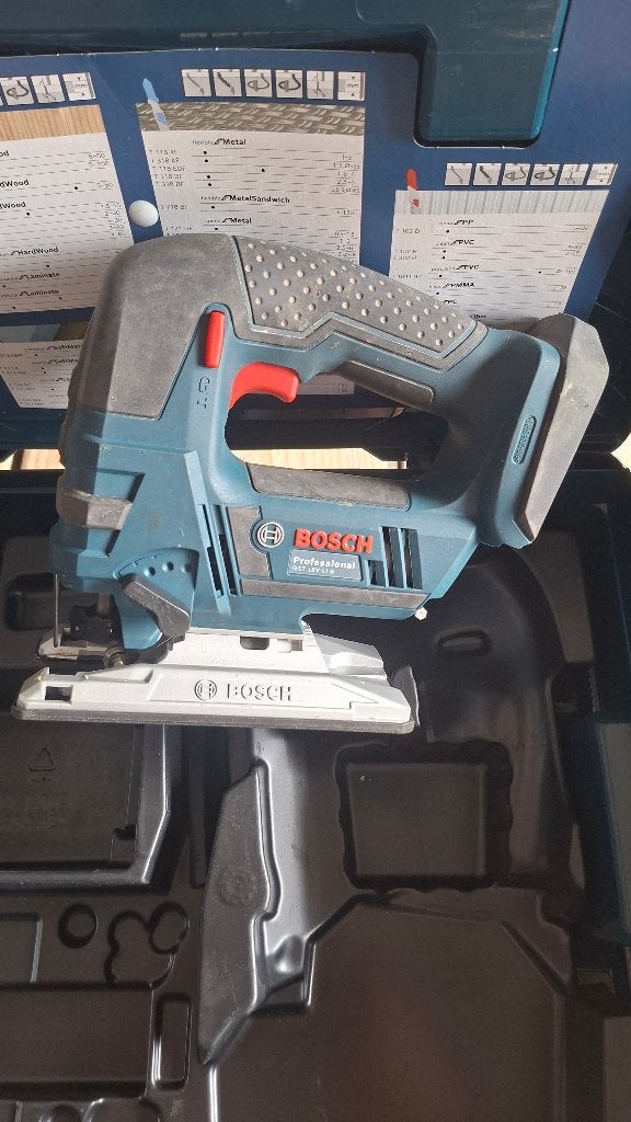 2x Bosch Decoupeerzaag GST 18v-Li B + GST-125 B, ,, Ophalen of Verzenden, Zo goed als nieuw, ,