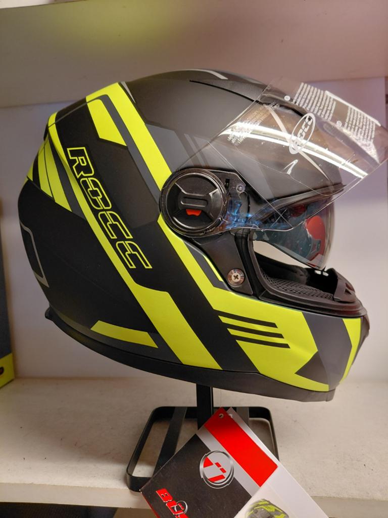 Nieuwe ROCC helm met zonnevizier maat XL, Motoren, Nieuw met kaartje, Dames, XL, Ophalen of Verzenden