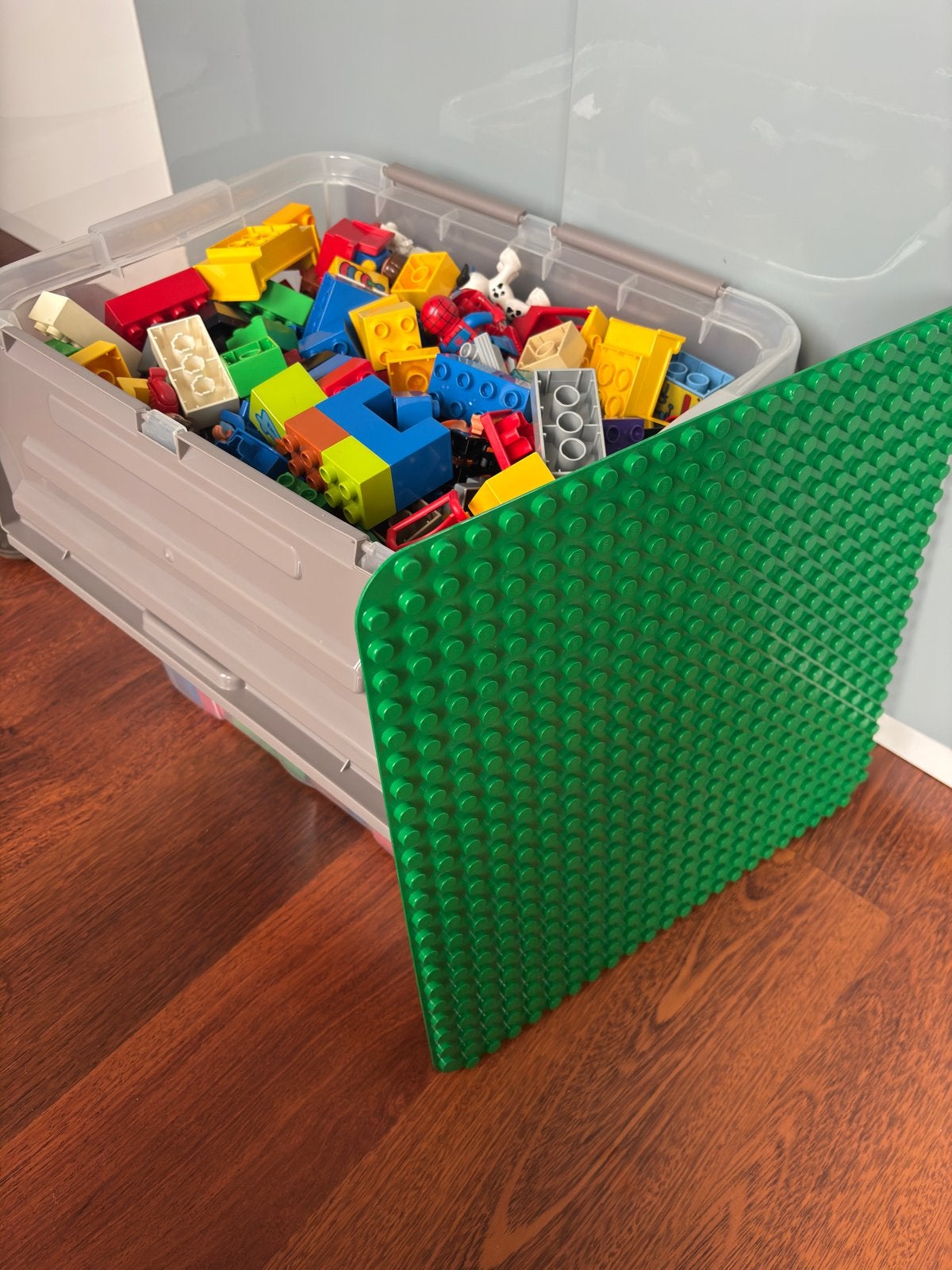 LEGO Duplo met grondplaat, Cars en figuren, Ophalen, Inclusief minifiguren, Gebruikt, Overige thema's