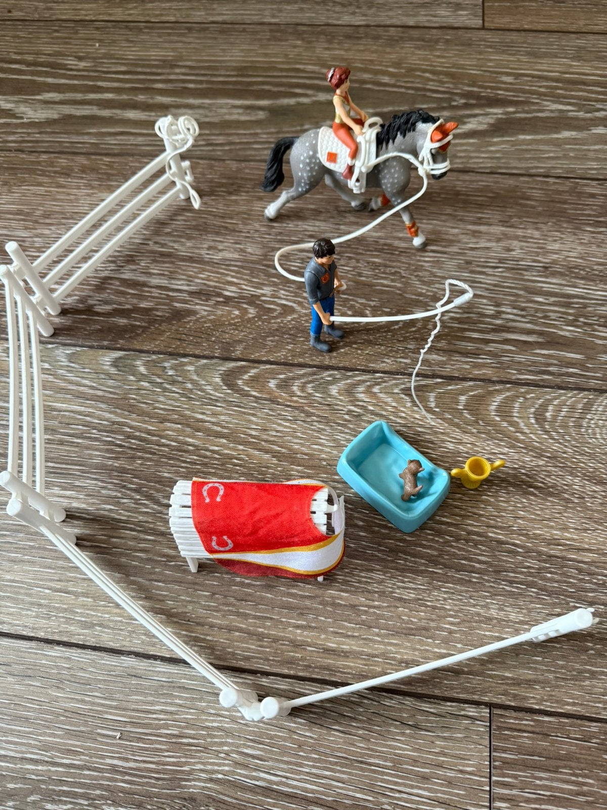 Schleich Dressuur, Ophalen, Zo goed als nieuw, Poppenhuis