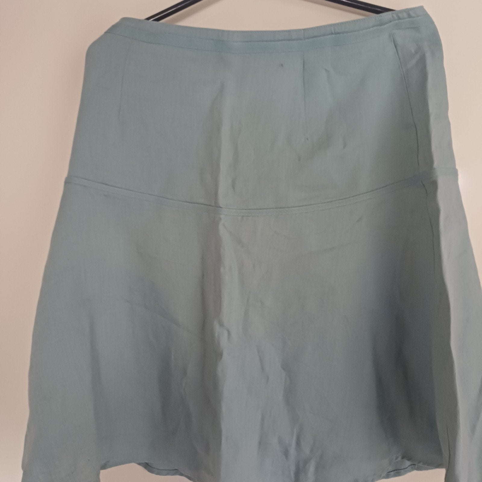 H&M linnen rok, maat 38, lichtgroen nieuw, Maat 38/40 (M), H&M, Ophalen of Verzenden, Zo goed als nieuw