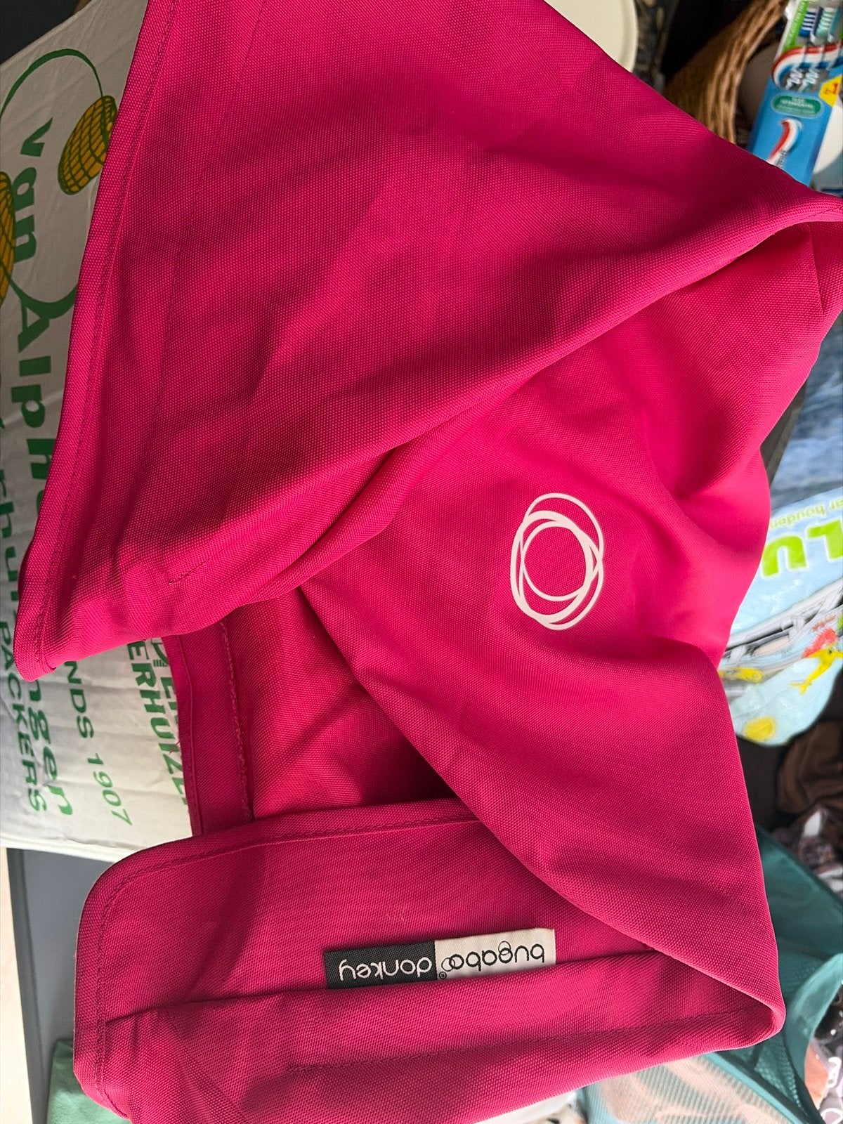 Bugaboo Donkey zonnekap - geen verkleuring, Kinderwagen, Ophalen of Verzenden, Zo goed als nieuw, Duowagen