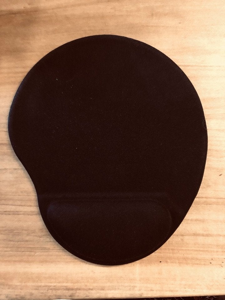 Ergonomische muismat met polssteun Zwart Nieuw!, Computers en Software, Ophalen of Verzenden, Nieuw