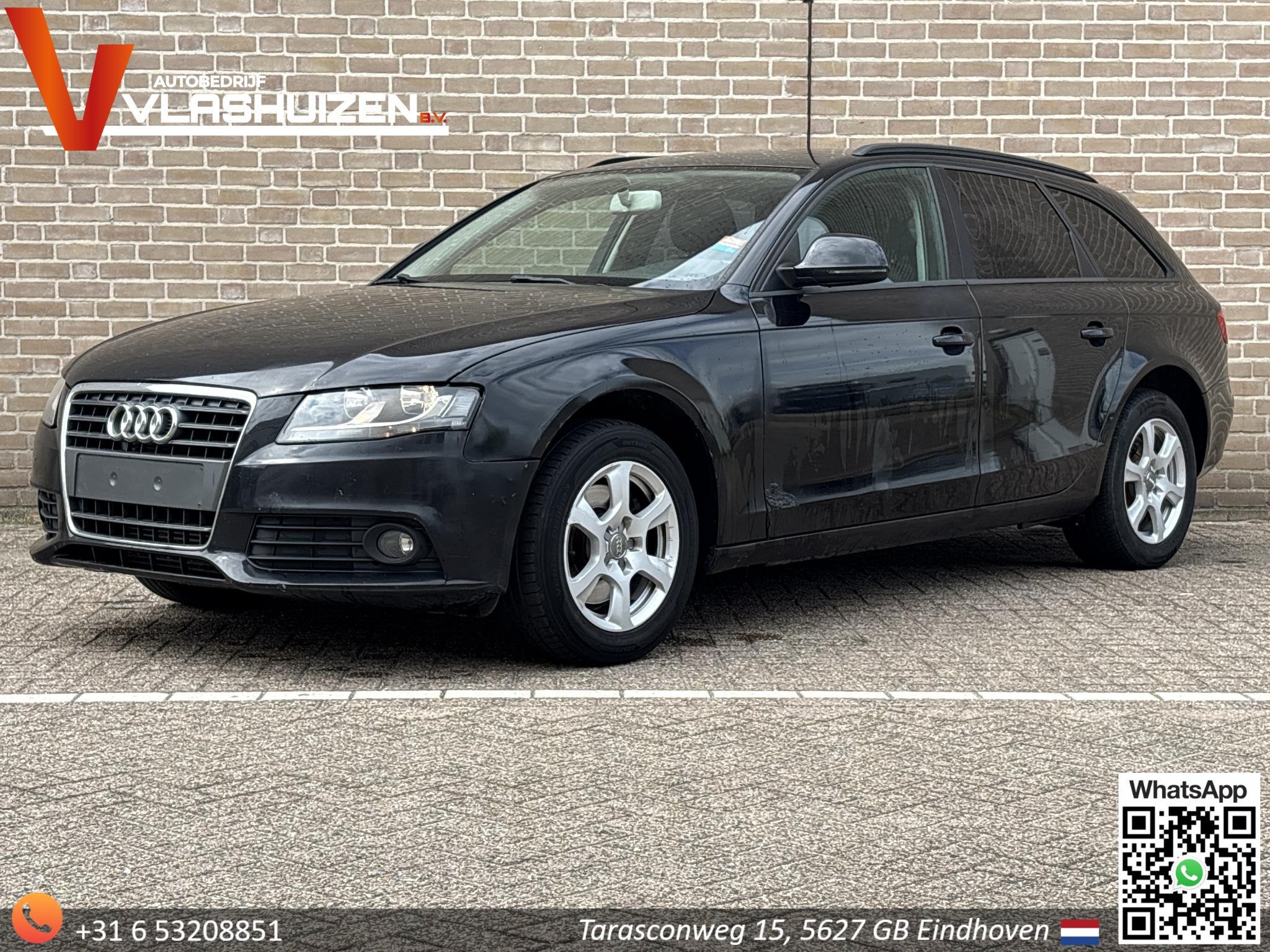 Audi A4 Avant 2.0 TDI Pro Line, Voorwielaandrijving, Stof, Gebruikt, Zwart