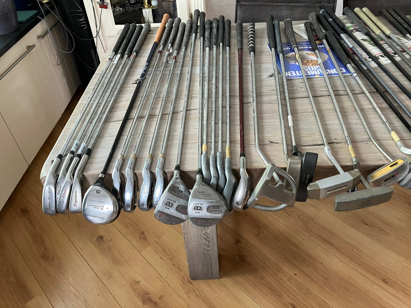 Diverse golfclubs en putters, Sport en Fitness, Golf, Ophalen, Gebruikt, Club