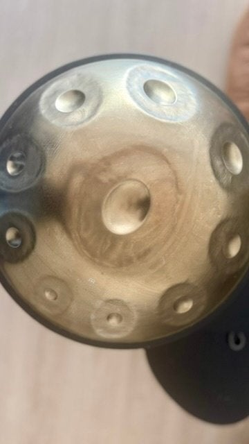 Meinl Sonic Energy Handpan D Kurd 10 tonen - RVS (HPSTL100), Ophalen, Zo goed als nieuw, Melodische percussie