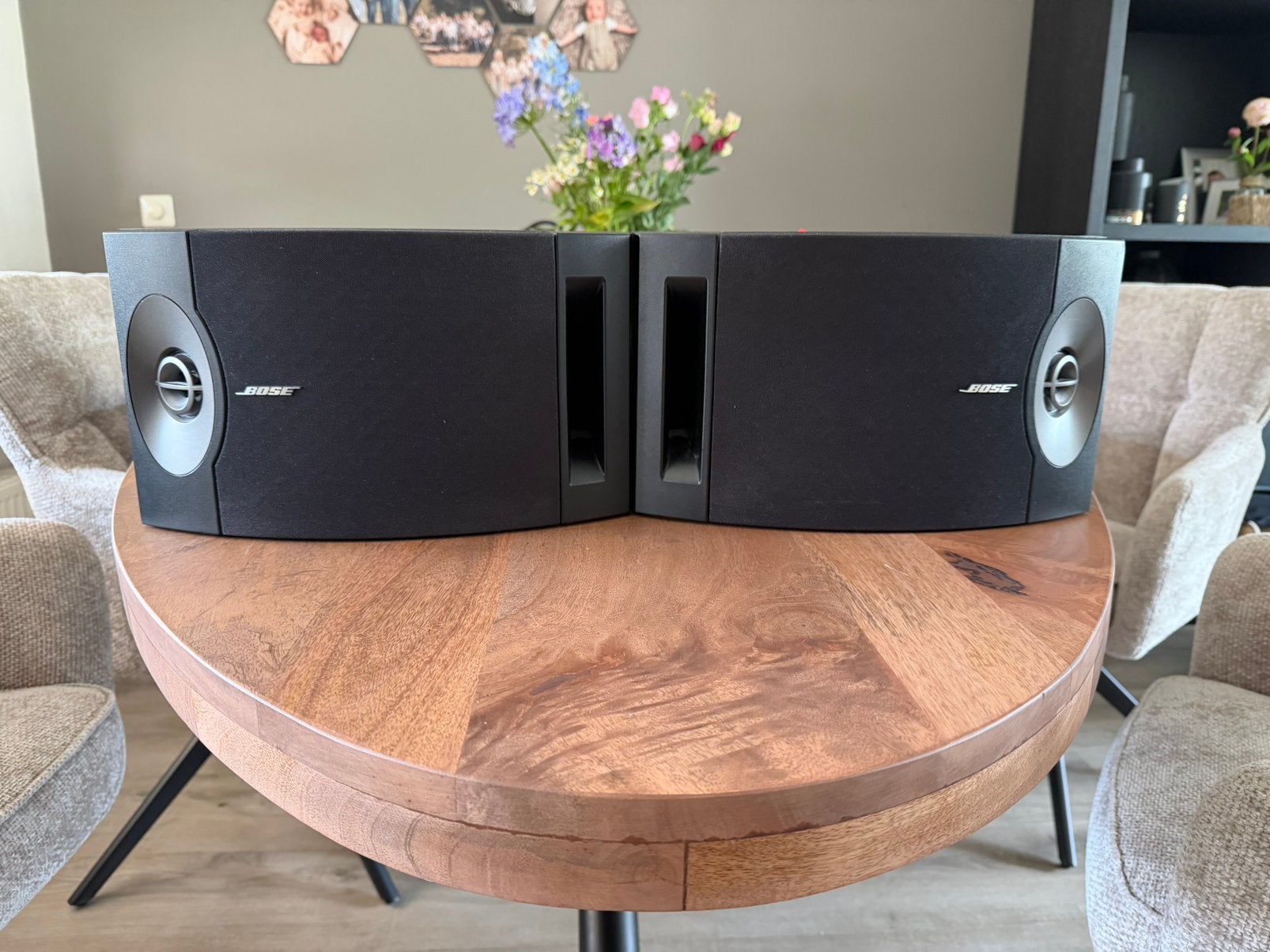 Bose 201 speakers, Gebruikt, Ophalen of Verzenden, Bose, 120 watt of meer