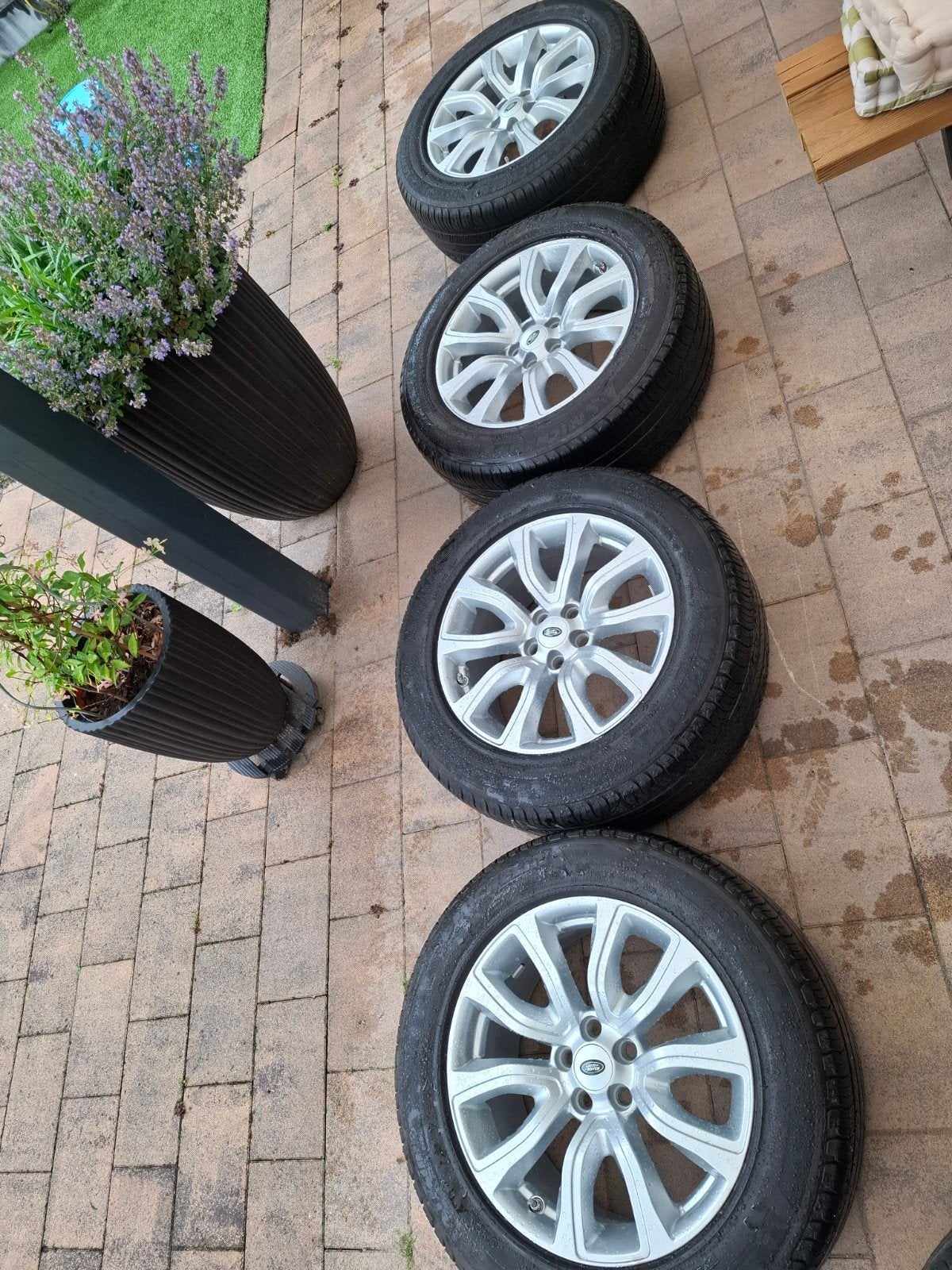 Range rover evoque velgen, Ophalen, 18 inch, Gebruikt, Velg(en)