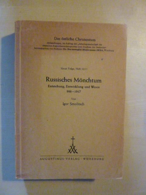 Igor Smolitsch - Russisches Mönchtum, Ophalen of Verzenden, Gelezen