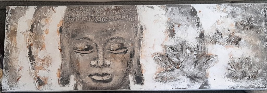 Gave Boeddha schilderij, Ophalen