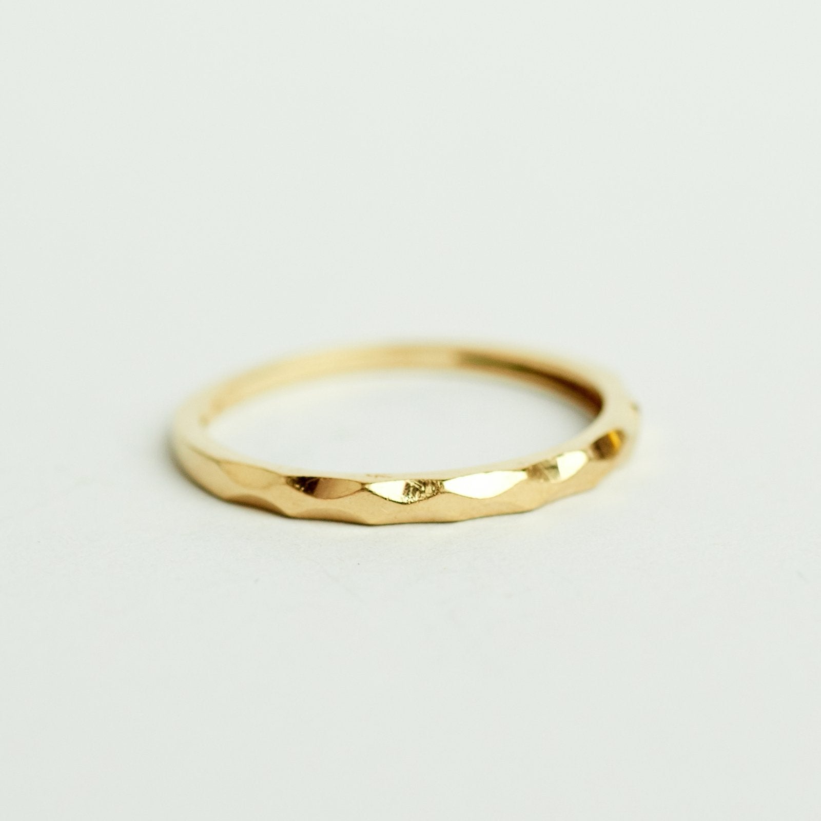 14k vintage gouden ring, Ophalen of Verzenden, Zo goed als nieuw, 17 tot 18, Dame