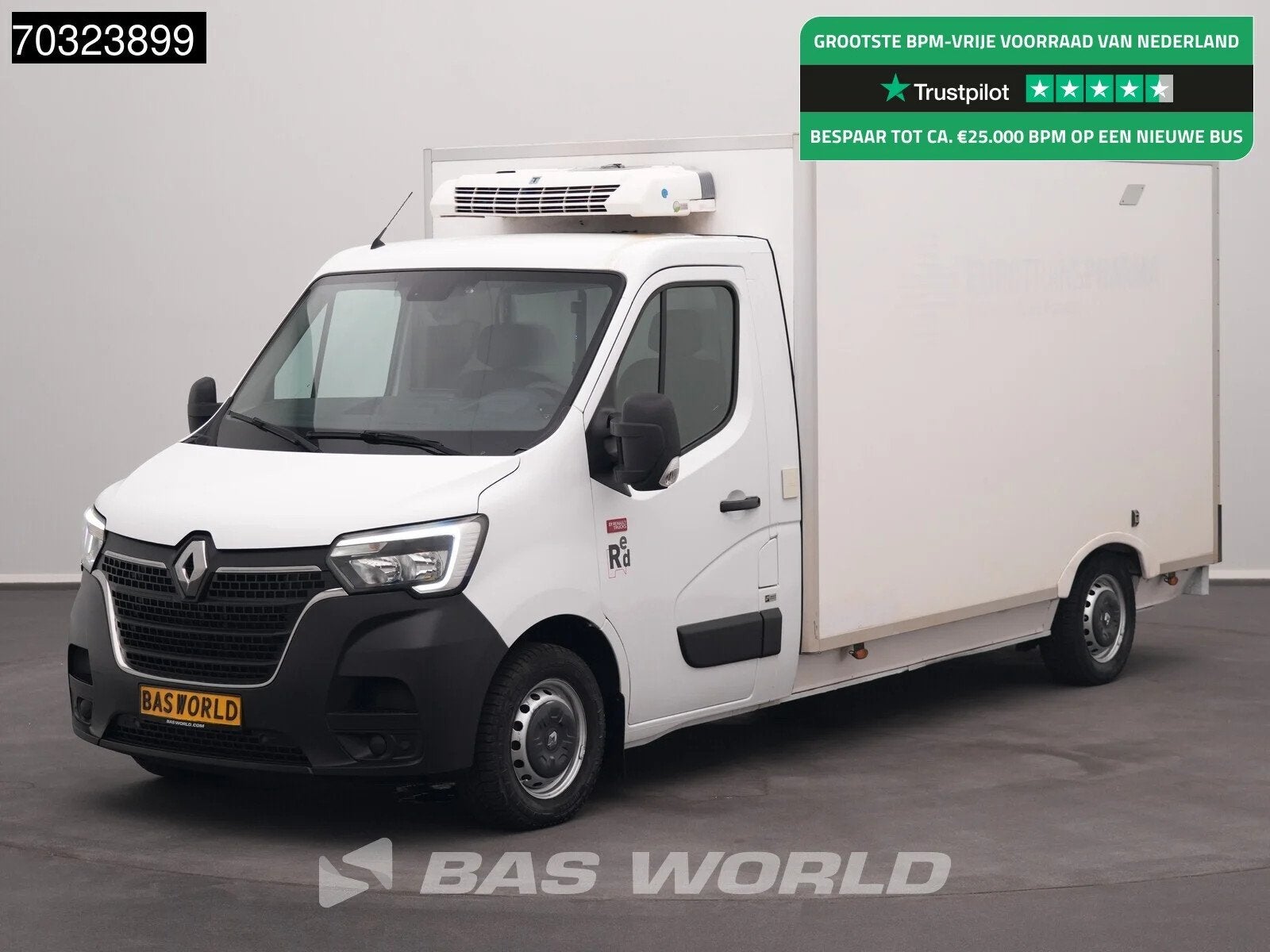 Renault Master 145PK Bi-Temp Lamberet Koelwagen Vriezer Ther, 145 pk, Stof, Gebruikt, 4 cilinders