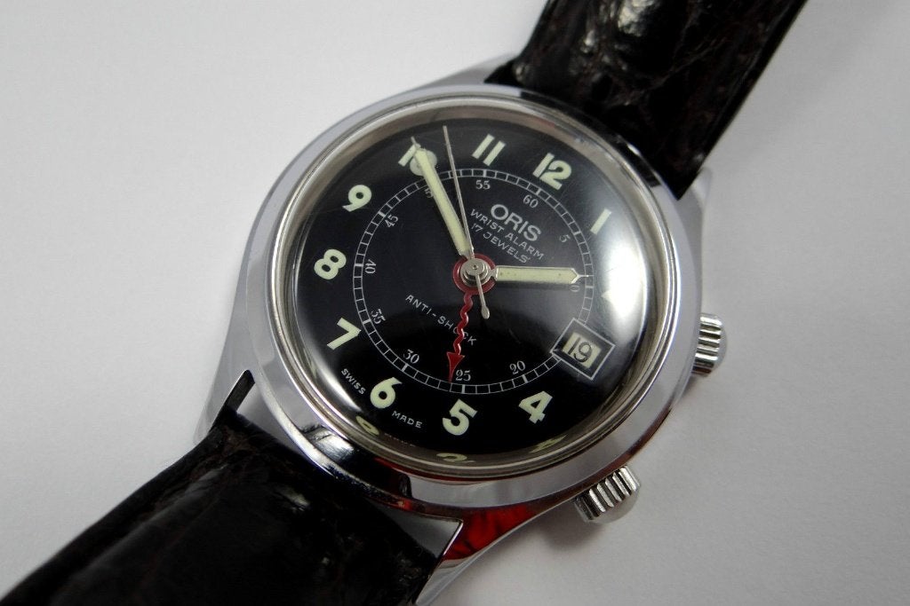 Oris wekker horloge, Overige merken, Overige materialen, Met bandje, Polshorloge