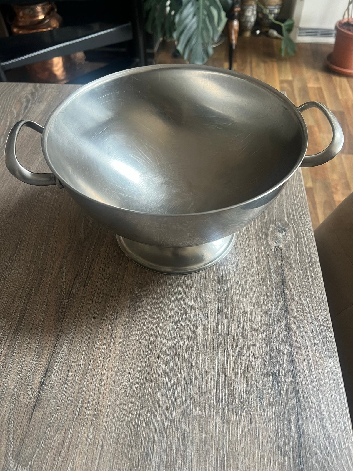 Alessi 18/8 RVS Keukenkom - Italy, Zilver, Ophalen of Verzenden, Overige typen, Gebruikt