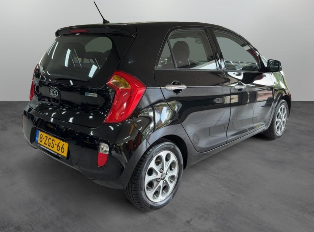 Kia Picanto 1.0 CVVT BusinessL. (bj 2015), Start-stop-systeem, Stof, Gebruikt, 400 kg
