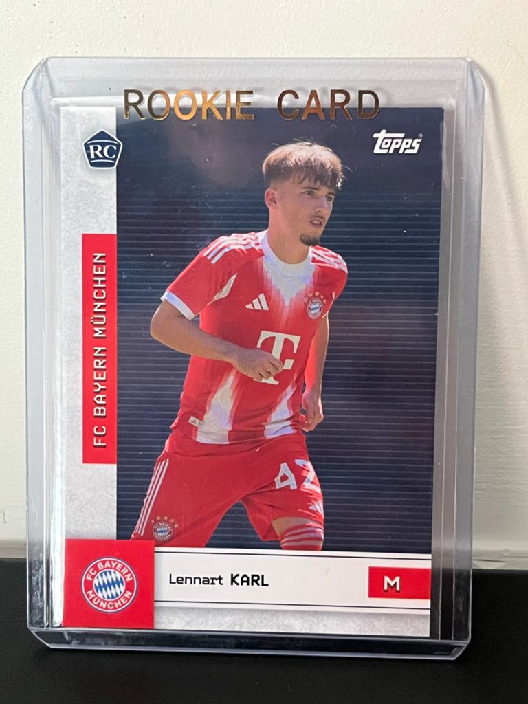 Lennart Karl Rookie Kaart - FC Bayern München, Ophalen of Verzenden, Zo goed als nieuw