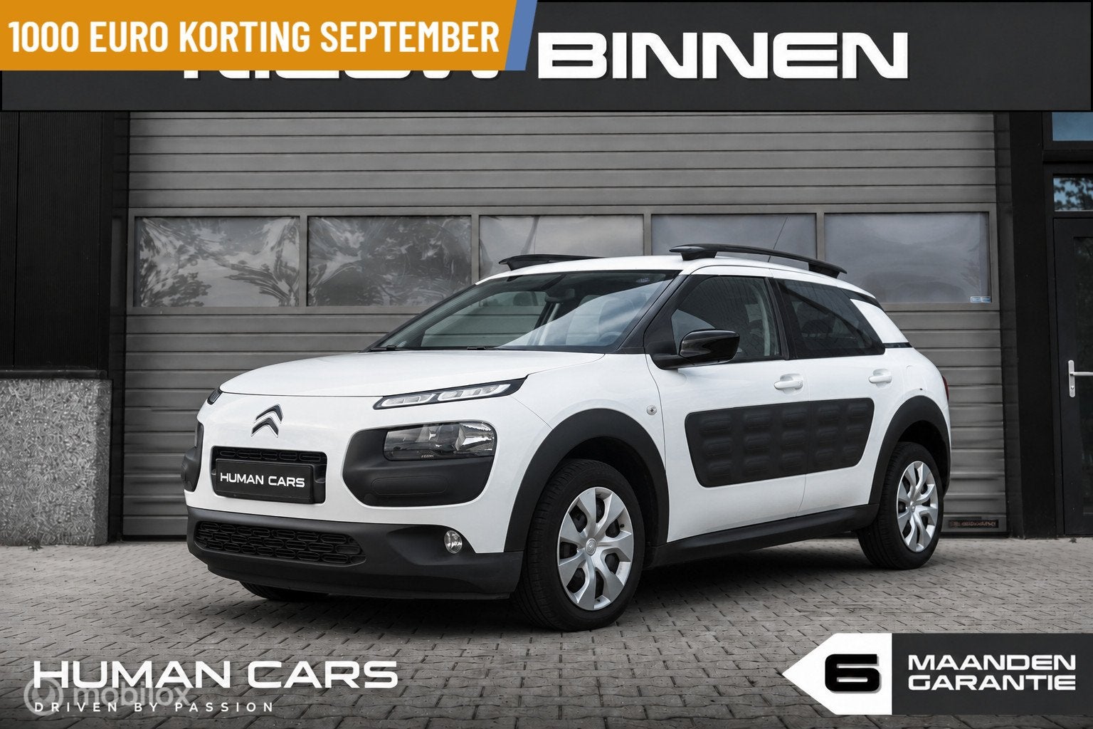 Citroen C4 Cactus 1.2 PureTech Business Automaat N.a.p wit, Auto's, 82 pk, Origineel Nederlands, Bedrijf, 3 cilinders