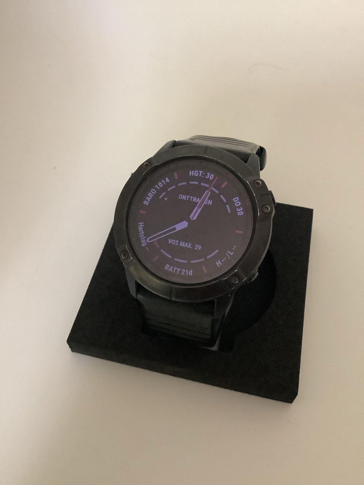 Garmin Fenix 6X Pro Sapphire Smartwatch Zwart, Zwart, Ophalen of Verzenden, Waterdicht, Android