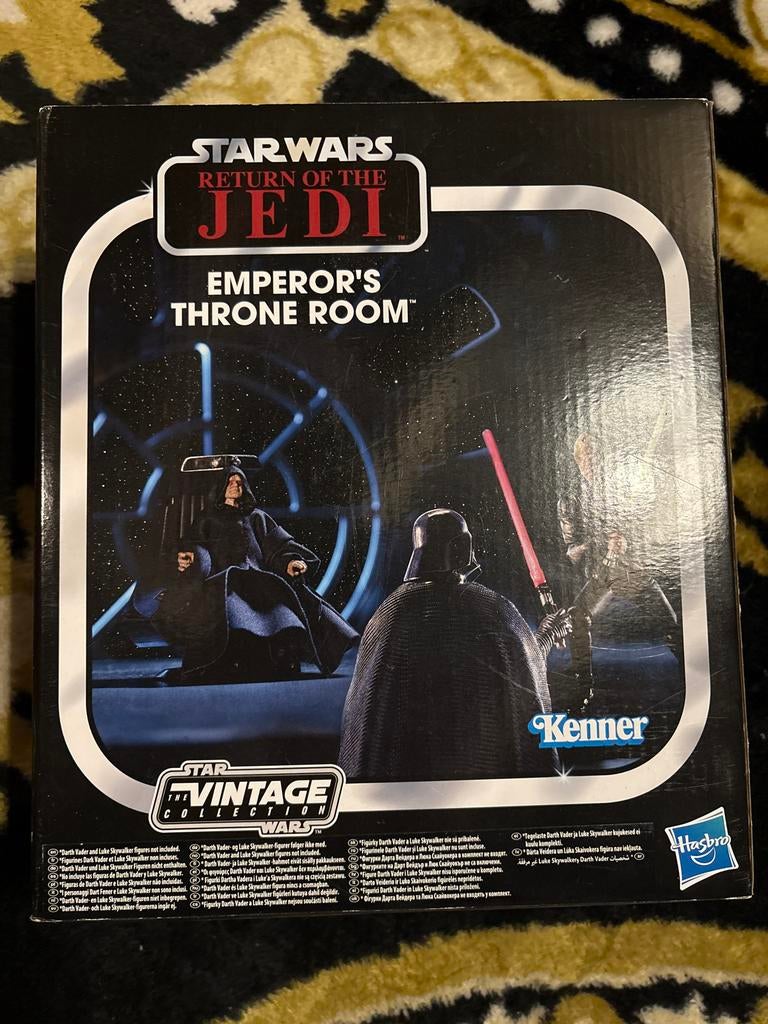 Star Wars Emperor's Throne Room Vintage Collection, Ophalen of Verzenden, Zo goed als nieuw, Actiefiguurtje