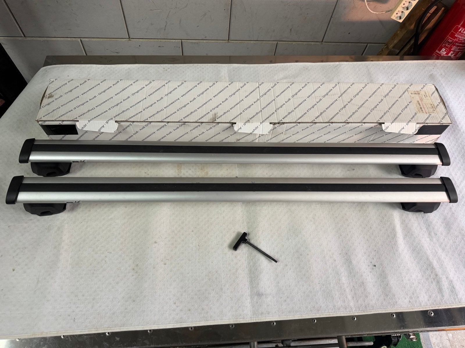 Originele Audi dakdragers A6 Allroad (4G) 2012>, Ophalen of Verzenden, Gebruikt