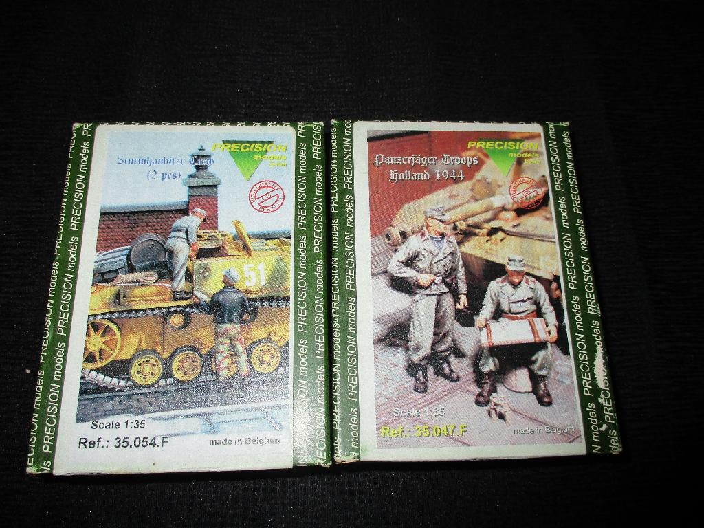 H-363,PRECISION MODELS 1-35,STUG CREW, 4 FIGUREN, Ophalen of Verzenden, Nieuw, 1:35 tot 1:50