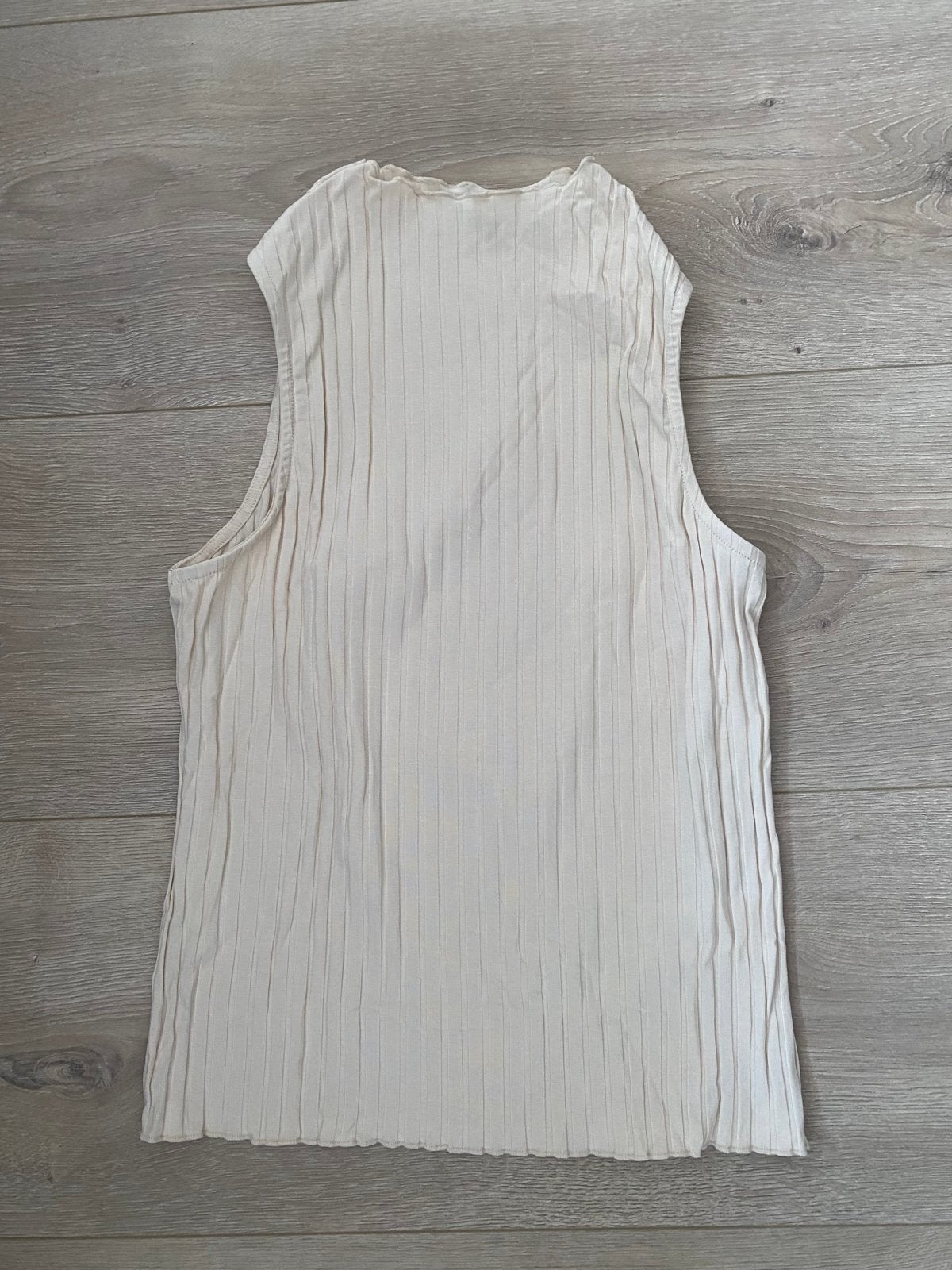 Costes Mouwloze Crème Top Maat M, Maat 38/40 (M), Beige, Ophalen of Verzenden, Zo goed als nieuw